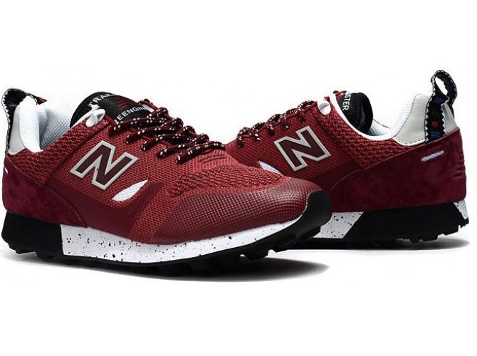 Кроссовки New Balance Trailbuster женские бордовые