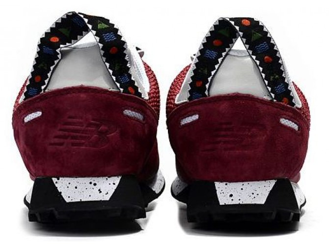 Кроссовки New Balance Trailbuster женские бордовые