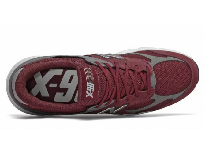 Кроссовки New Balance Х-90 бордовые