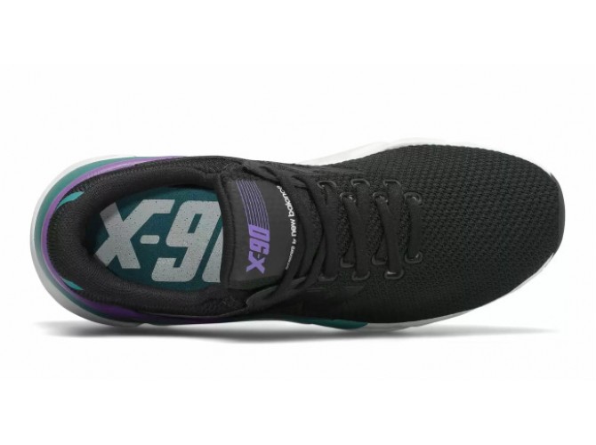 New Balance Х-90 черные с фиолетовым