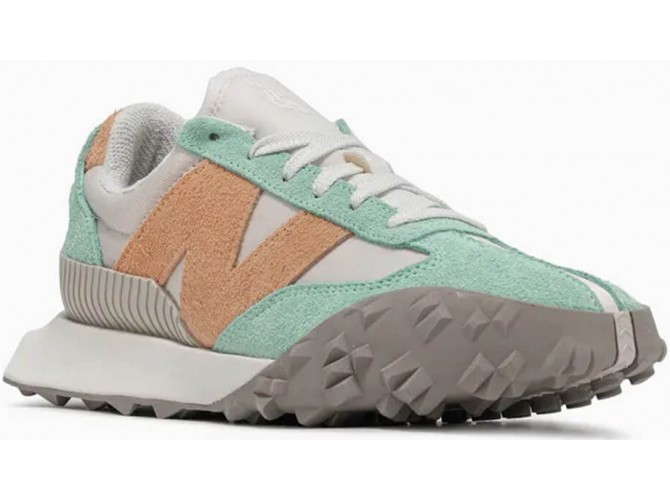 New Balance XC-72 замшевые зеленые