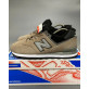 New Balance 574 Beige Black Big Size С Мехом
