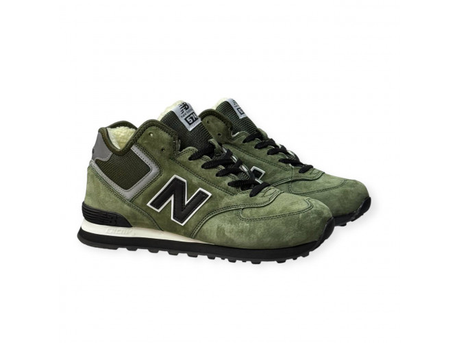 New Balance 574 Classic Green С Мехом