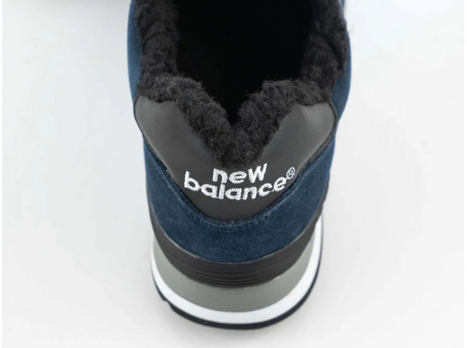 New Balance 574 Dark Blue Big Size С Мехом