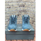 New Balance 574 Mid Dark Grey с мехом