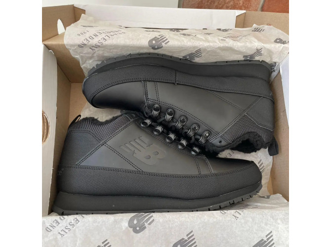 New Balance 754 Black с мехом