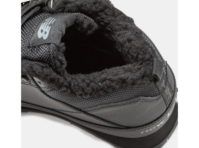 New Balance 754 Black с мехом