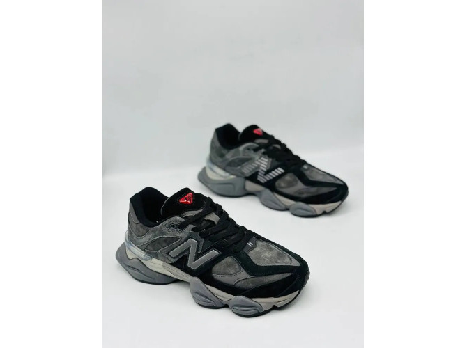 New Balance 9060 Dark Grey Winter С Мехом
