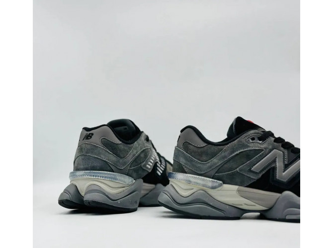 New Balance 9060 Dark Grey Winter С Мехом