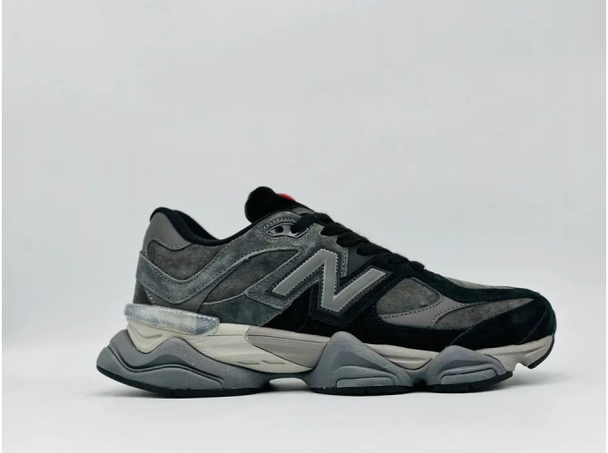 New Balance 9060 Dark Grey Winter С Мехом