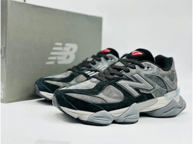 New Balance 9060 Dark Grey Winter С Мехом