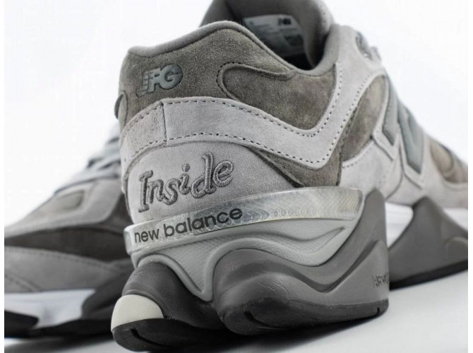 New Balance 9060 Grey Beige Inside С Мехом