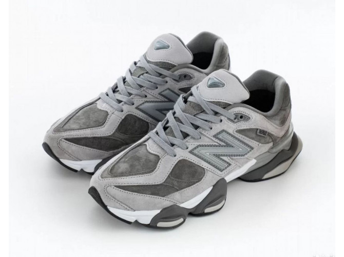 New Balance 9060 Grey Beige Inside С Мехом