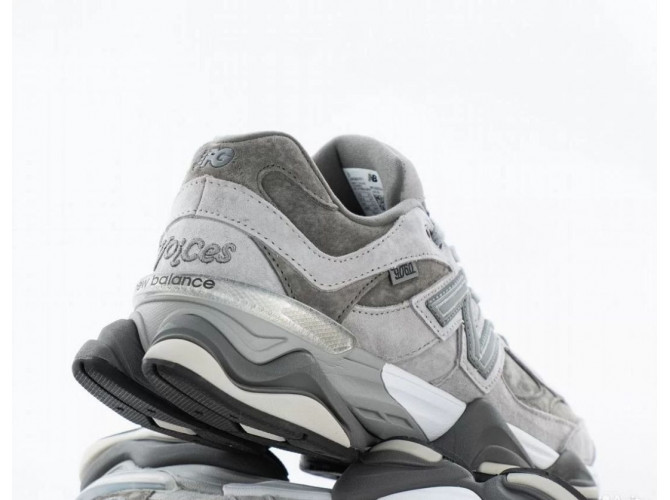 New Balance 9060 Grey Beige Inside С Мехом
