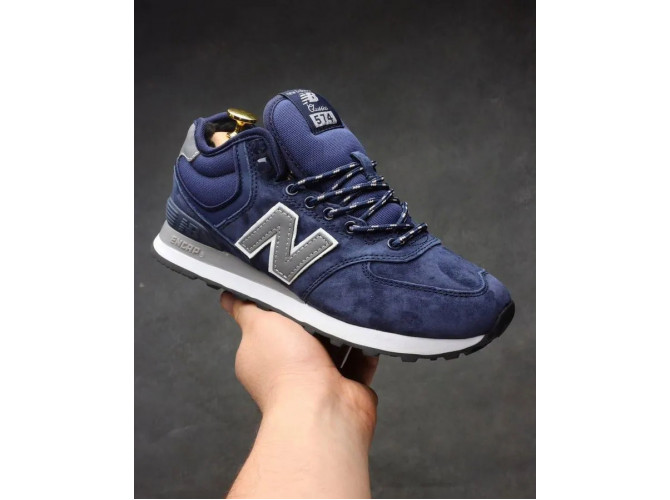 New Balance Classic 574 Blue С Мехом