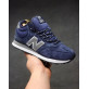 New Balance Classic 574 Blue С Мехом