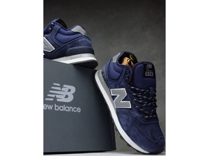 New Balance Classic 574 Blue С Мехом