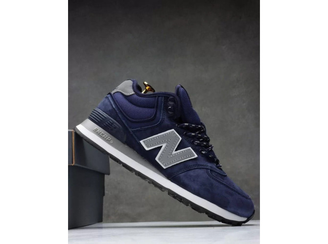 New Balance Classic 574 Blue С Мехом