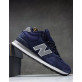 New Balance Classic 574 Blue С Мехом