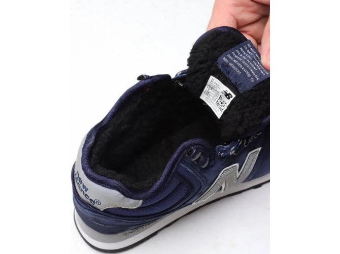New Balance Classic 574 Blue С Мехом