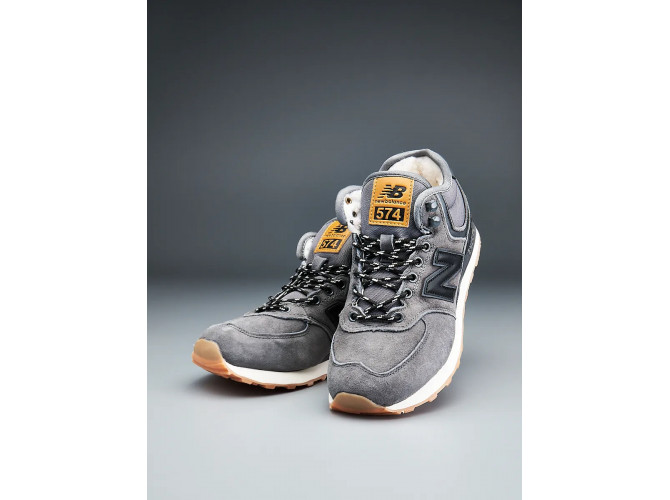 New Balance Classic 574 Grey С Мехом