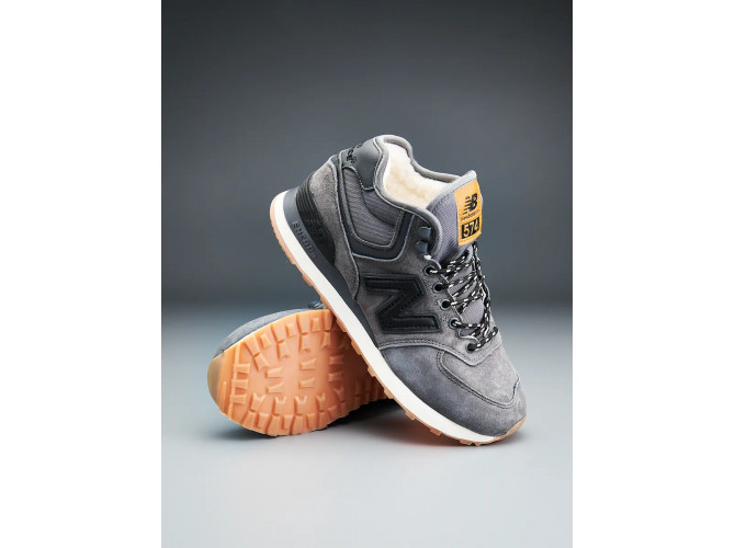 New Balance Classic 574 Grey С Мехом