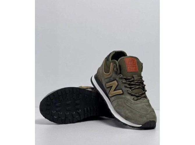 New Balance Classic 574 Khaki С Мехом