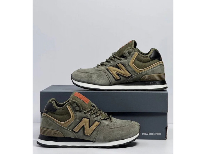 New Balance Classic 574 Khaki С Мехом