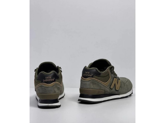New Balance Classic 574 Khaki С Мехом