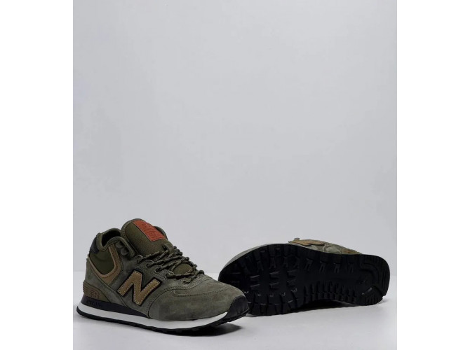 New Balance Classic 574 Khaki С Мехом