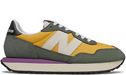 Кроссовки New Balance 237 Vintage Brights женские желтые