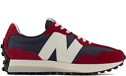 New Balance 327 красные с серым