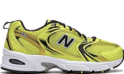 New Balance 530 Желтые с черным демисезонные