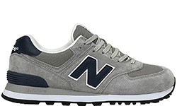 New Balance 574 Grey Deep Blue