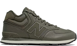 New Balance 574 Mid зеленые зимние