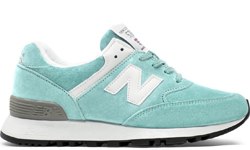 New Balance 574 Мятные замшевые