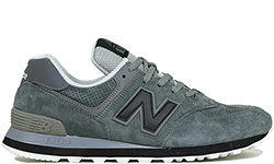 New Balance 574 Темно-серые с черным