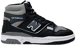 New Balance 650 Black Grey с мехом