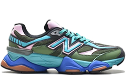 New Balance 9060 Green Blue зеленые
