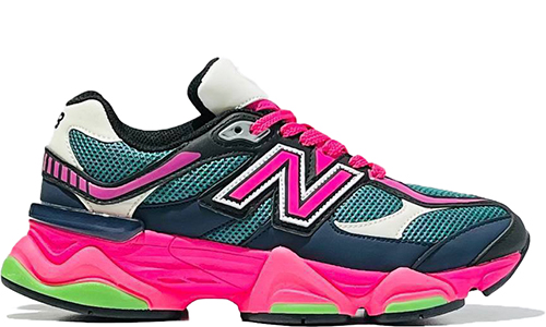 New Balance 9060 Purple Pink Acid