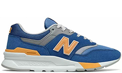 Кроссовки New Balance 997h Varsity голубые с оранжевым
