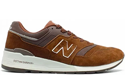 New Balance 997 Sport USA Brown низкие мужские