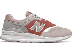 New Balance 997 женские серые с терракотом
