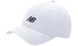 Бейсболка New Balance 6-Panel Curved Brim Classic Hat белая