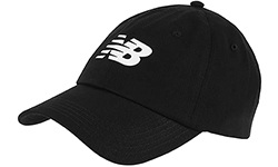 Бейсболка New Balance 6 Panel Curved Brim Snapback черная