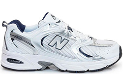 New Balance 530 White Silver Blue детские