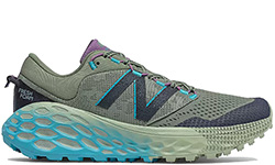 New Balance Fresh Foam More Trail зеленые с голубым