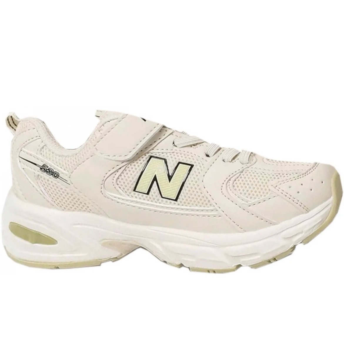 New Balance 530 Rinning White Beige Детские