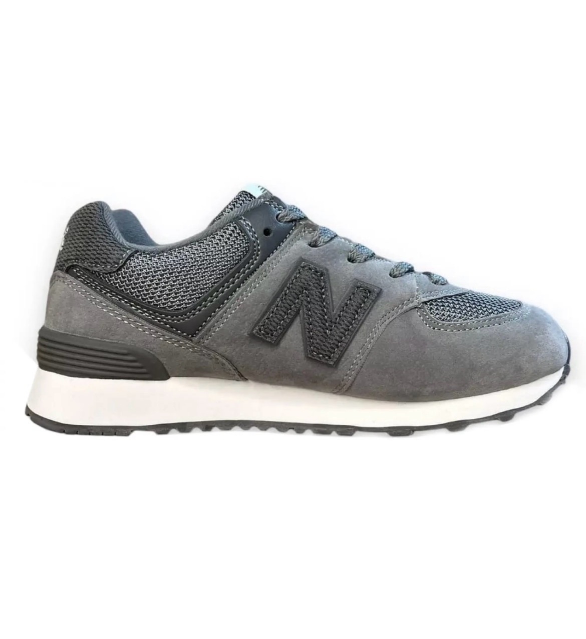 New Balance 574 Deep Grey White Детские