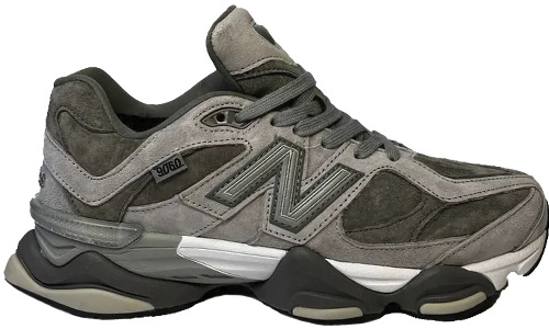 New Balance 9060 Grey Beige Inside С Мехом